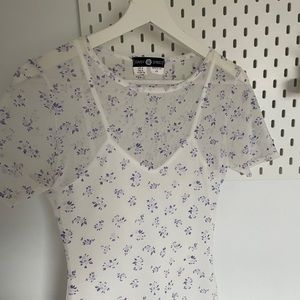 DAISY STREET FLORAL SLIP DRESS